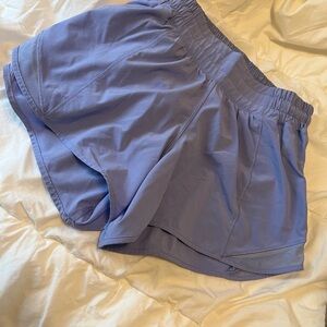 Lululemon Women’s Hotty Shorts Blue Athletic Shorts Size 4